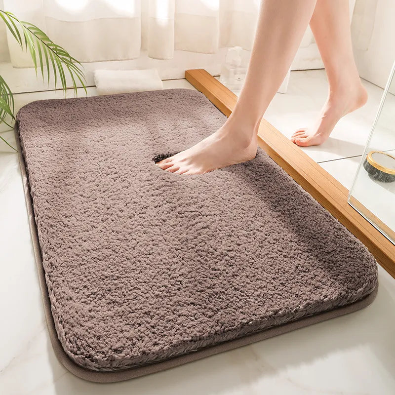 Luxuriously Thick Bathroom Rug — Ultra-Soft, Plush Comfort