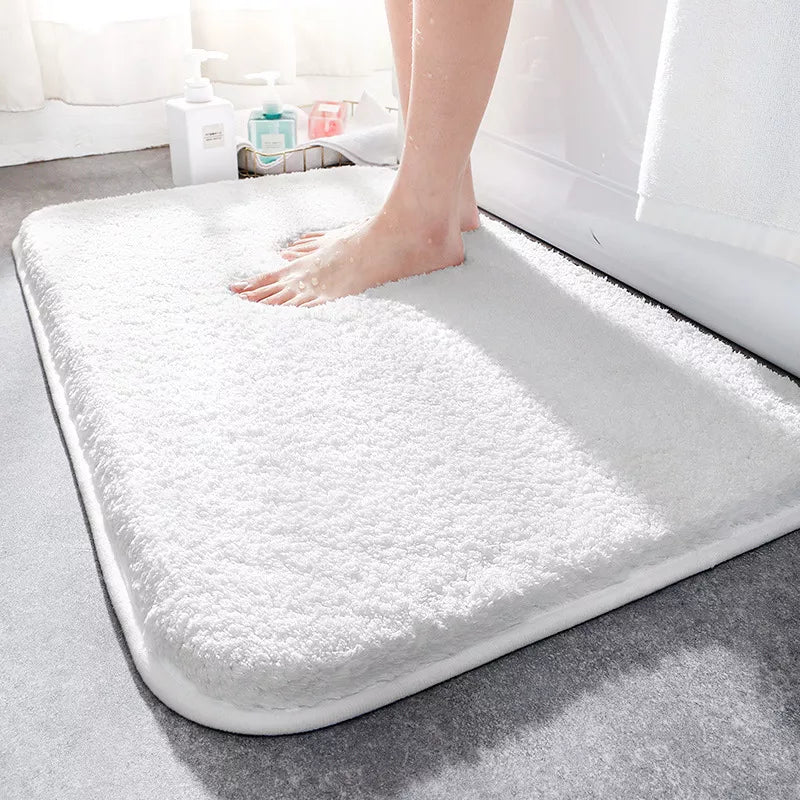Luxuriously Thick Bathroom Rug — Ultra-Soft, Plush Comfort