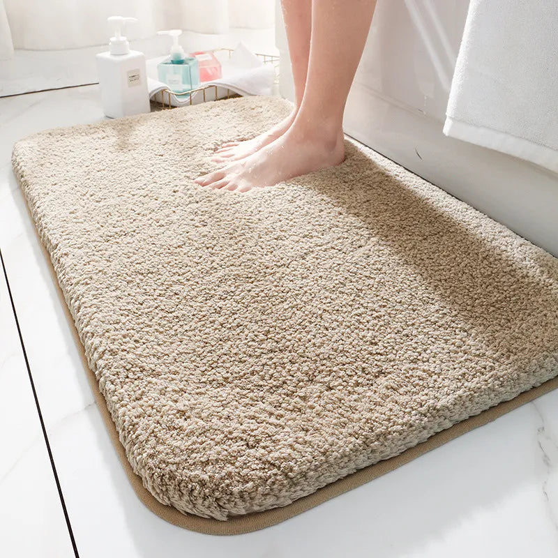 Luxuriously Thick Bathroom Rug — Ultra-Soft, Plush Comfort