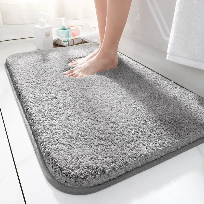 Luxuriously Thick Bathroom Rug — Ultra-Soft, Plush Comfort