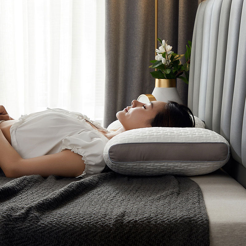 Premium Hybrid Pillow for Back & Side Sleepers — Targeted Neck & Shoulder Support