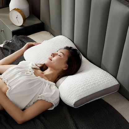 Premium Hybrid Pillow for Back & Side Sleepers — Targeted Neck & Shoulder Support