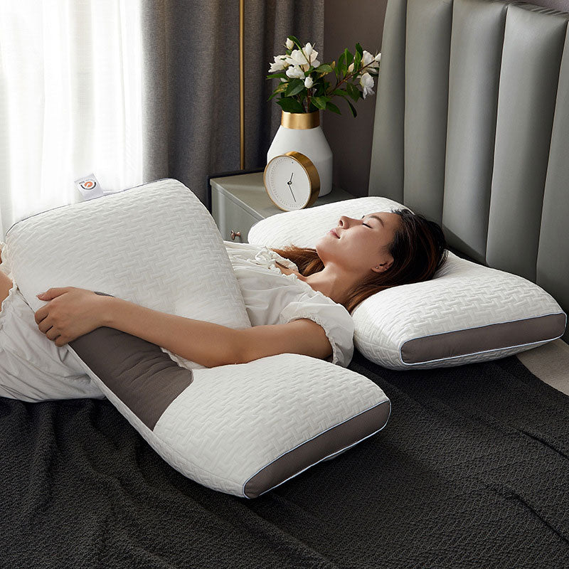 Premium Hybrid Pillow for Back & Side Sleepers — Targeted Neck & Shoulder Support