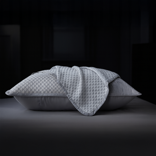 2-Pack Cooling Pillowcases for Hybrid Pillows
